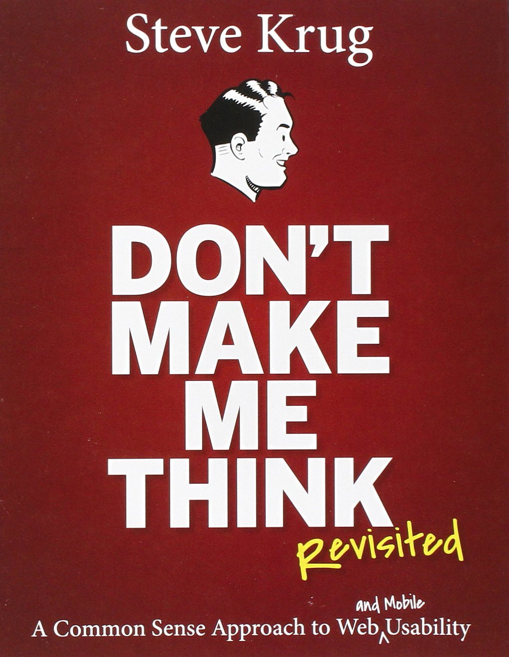 book cover - Don't make me think