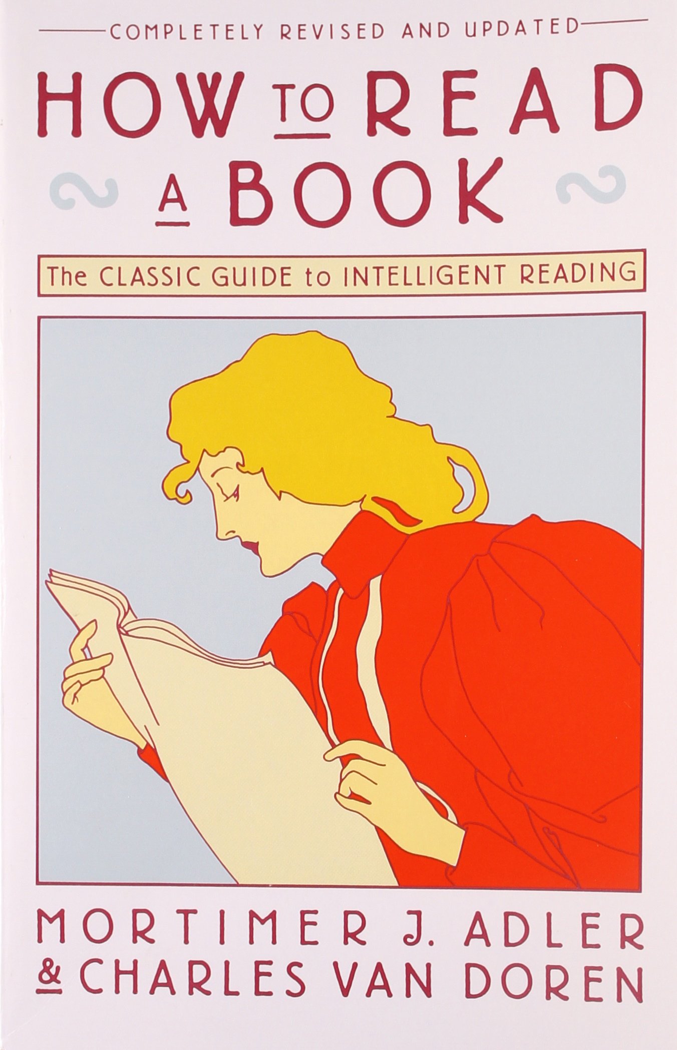 How To Read a Book Cover page