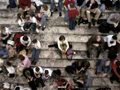 Invisible in the crowd