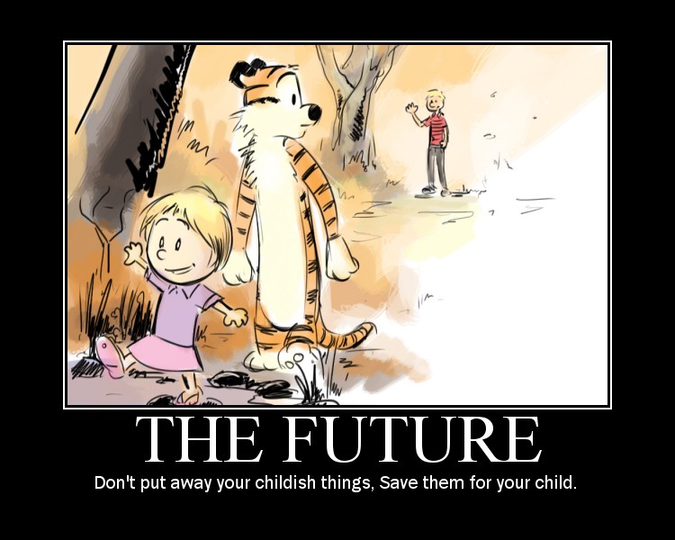 Link to Bill Watterson, Calvin and Hobbes
